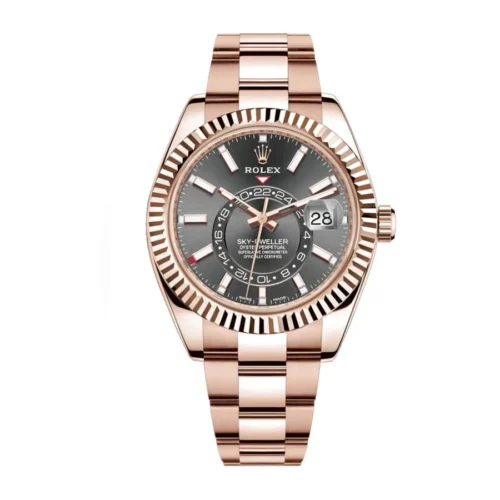 Rolex Sky-Dweller 326935-0007 “Everose Rhodium Dial” Super Clone